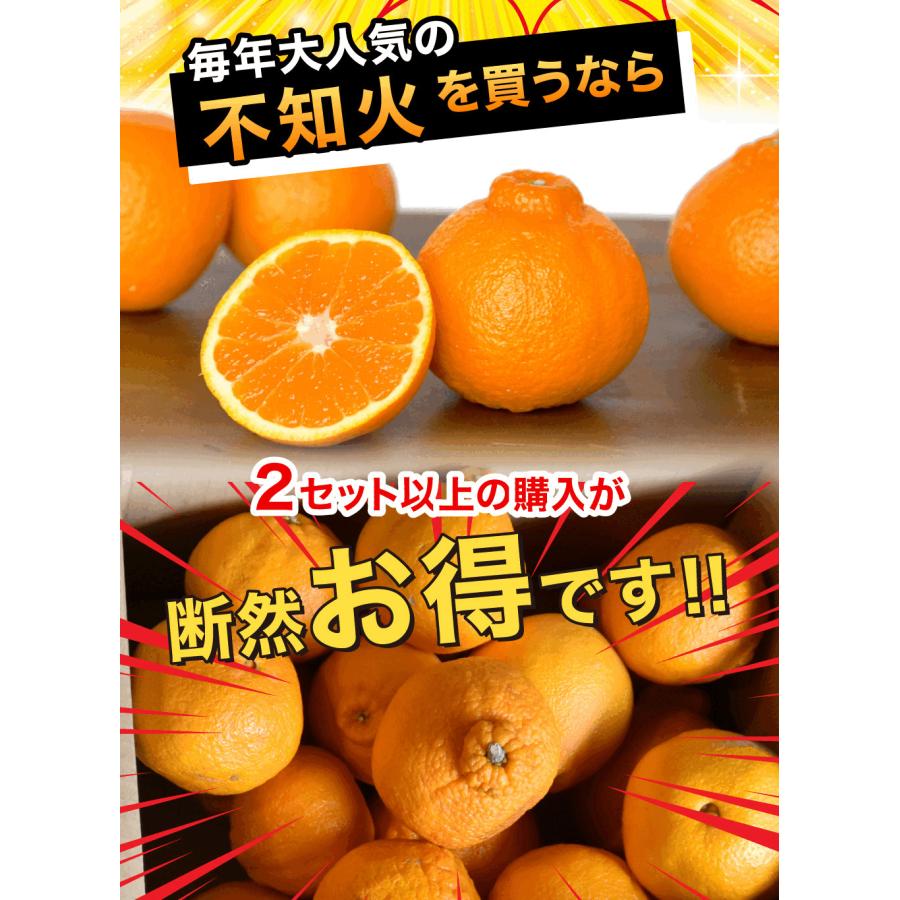 伊藤農園 みかん 不知火 訳あり 2.5kg 2箱 購入で 送料無料 3箱 買うと