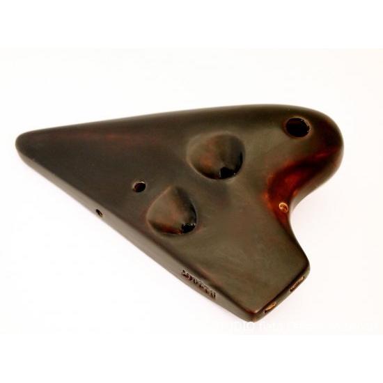 Focalink フォーカリンクオカリナ/ダブル アルトC管 漆仕上げ : 伊藤