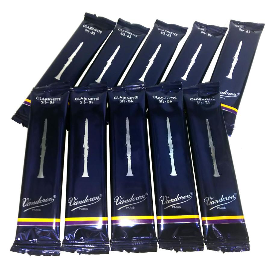 Vandoren / クラリネット用リード 3 1/2 -青箱- 10枚入り : 伊藤楽器