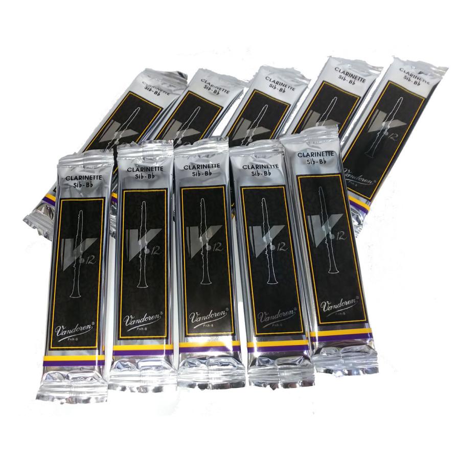 Vandoren V.12 / クラリネット用リード 3 1/2 -銀箱- 10枚入り : 伊藤