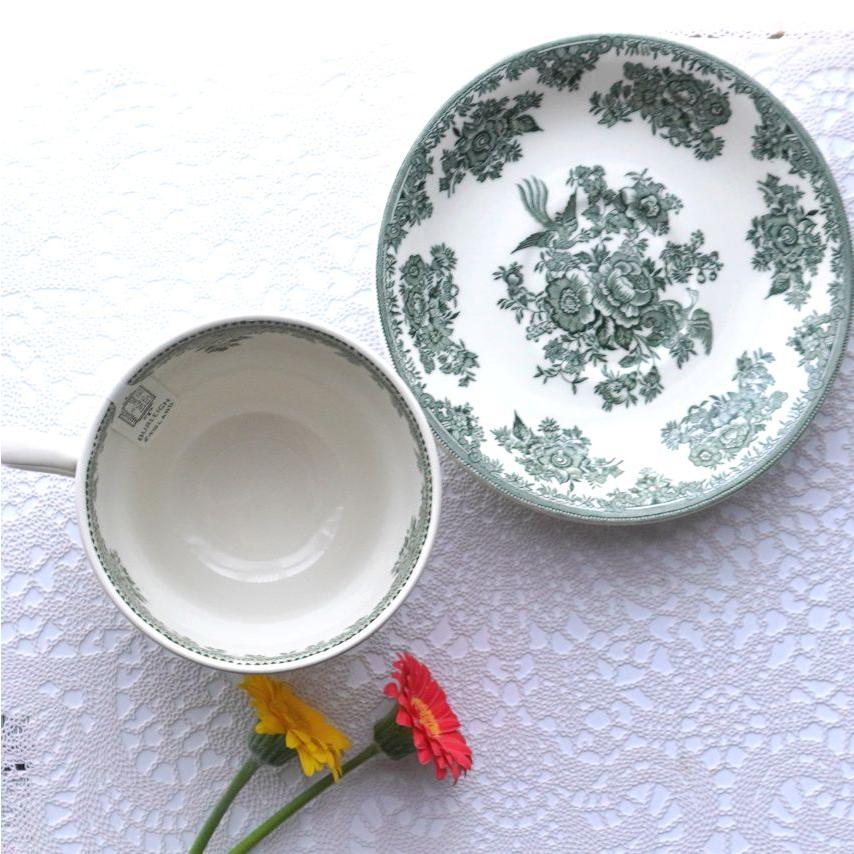 BURLEIGH（バーレイ） グリーン アジアティックフェザンツ ブレック