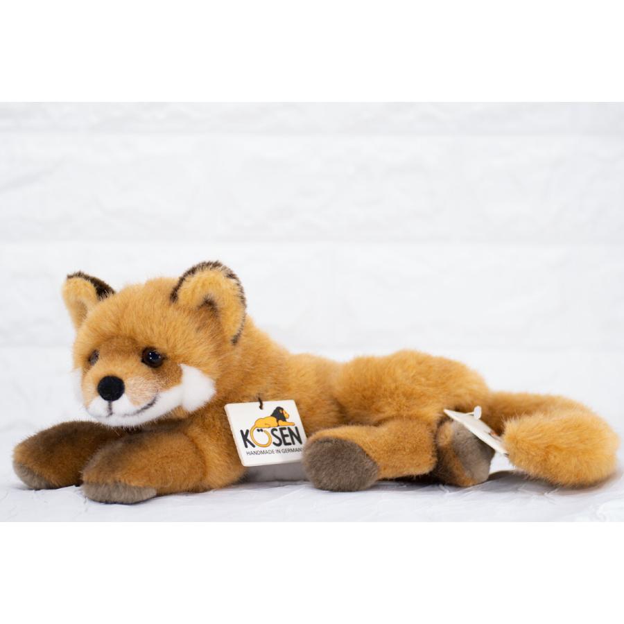 ケーセン ぬいぐるみ kosen きつねの子 伏せ 30cm “Pauline” Fox Cub