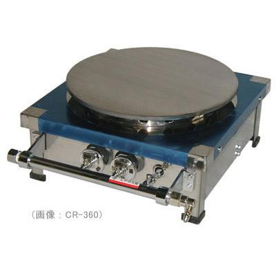 山下金物クレープ焼き器）プロパンガス用 CR-360 鉄板直径 360mm