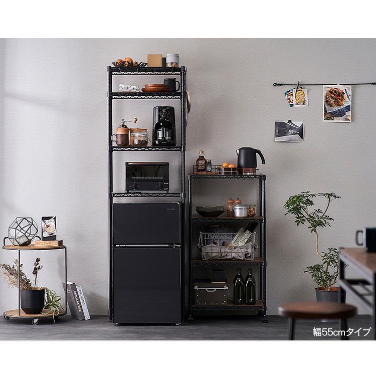 IRIS OHYAMA（アイリスオーヤマ） カラーメタルラック ペール上ラック