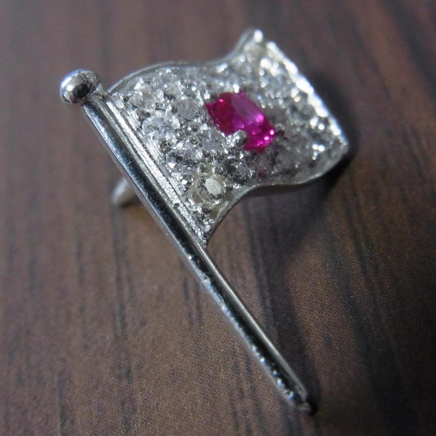 シルバー925製 ピンバッジ ラペルピン 日の丸 日本国旗 日章旗