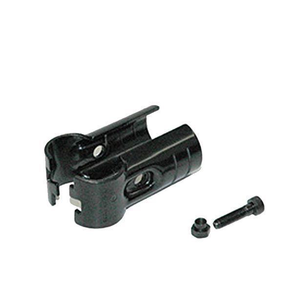 yazaki ヤザキイレクター メタルジョイント ブラック 1セット (T字