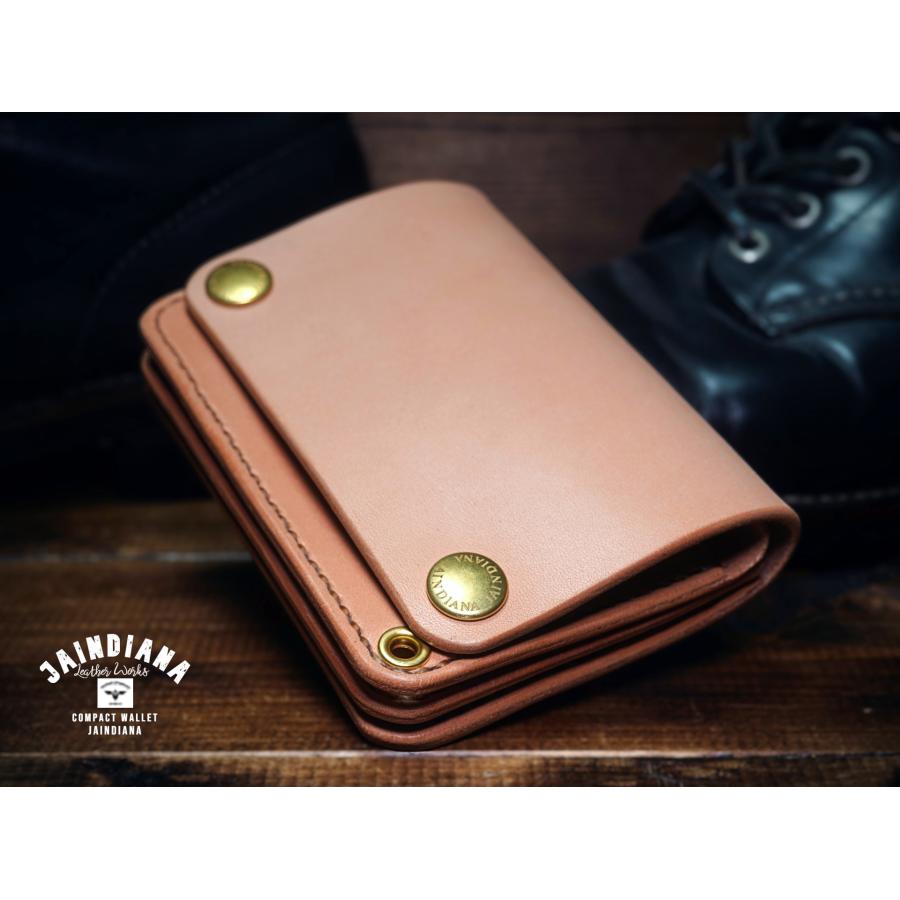 トラッカーウォレット ショートタイプ サドルレザー 牛革 財布 メンズ