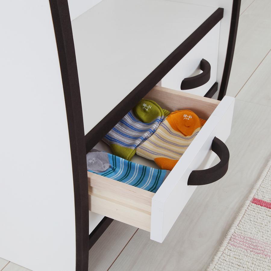 充英アート ハンガーラック 幅63cm EVAキッズ カラフル 完成品 子供