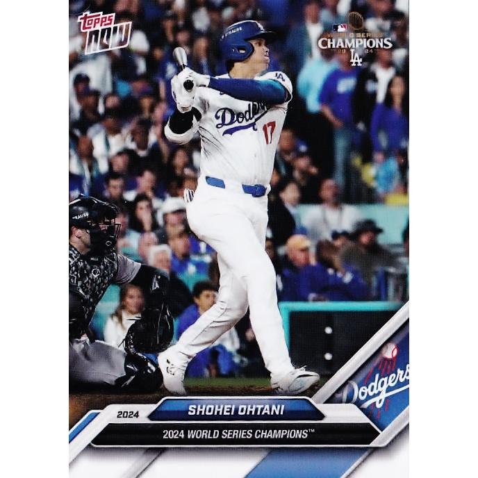 WS-2【大谷翔平/ドジャース】2024 MLB TOPPS NOW World Series