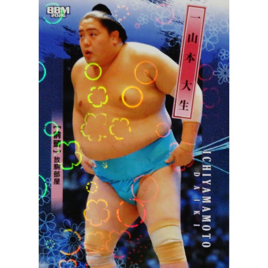 22 【一山本 大生】BBM2026 大相撲カード レギュラーパラレル