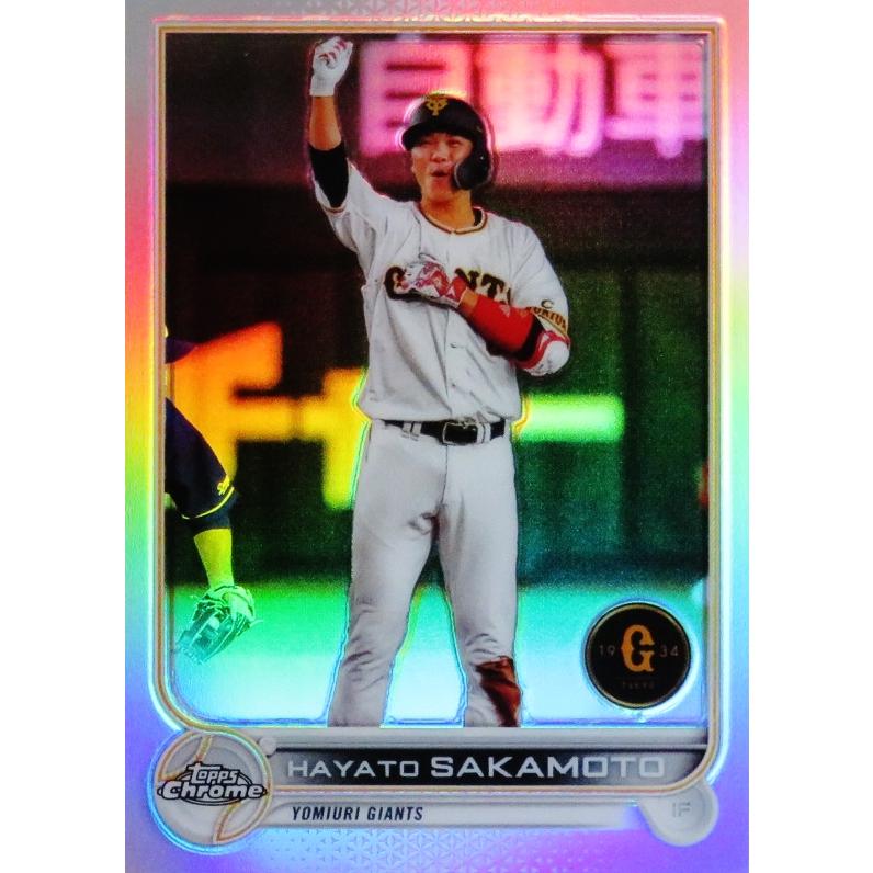 23 【坂本勇人/読売ジャイアンツ】2022 Topps Chrome NPBベースボール
