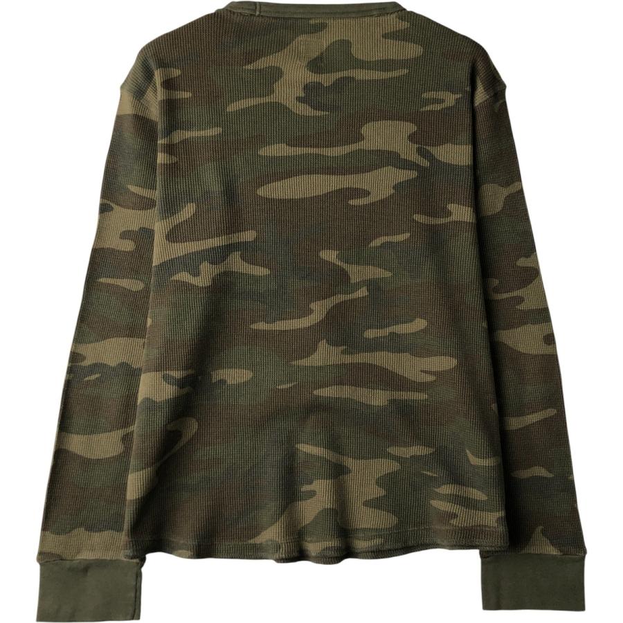 GAP（ギャップ） 古着 00年代 迷彩柄 サーマルロングTシャツ メンズM