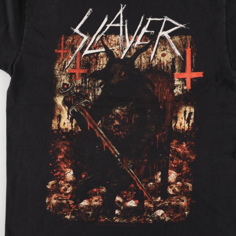 Hanes（ヘインズ） 古着 Hanes SLAYER スレイヤー バンドTシャツ バンT