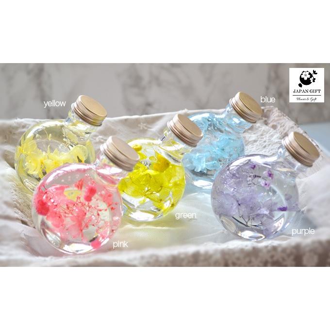 ハーバリウム ピュアローズ (ネコ瓶100ml) 5カラー Pure Rose 観葉植物