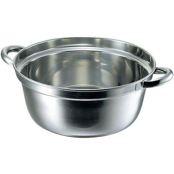 お取り寄せ】大屋製作所 クローバー 18-8 料理鍋 30cm 4912400