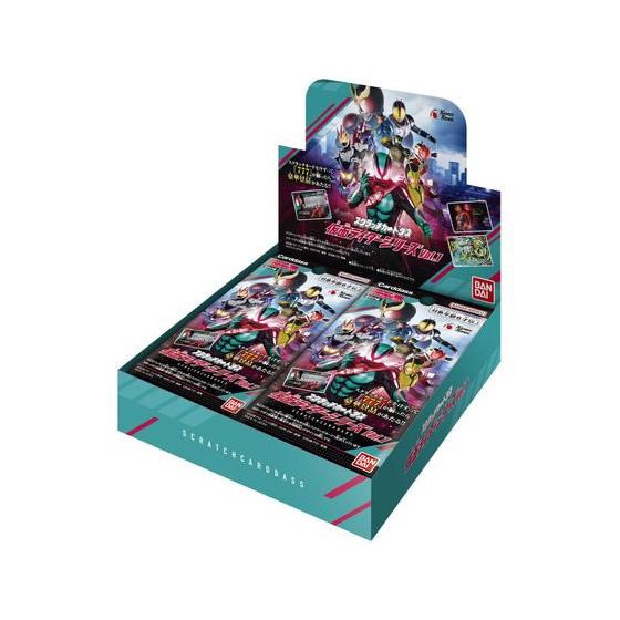 バンダイ スクラッチカードダス 仮面ライダーvol.1(1BOX:20パック入