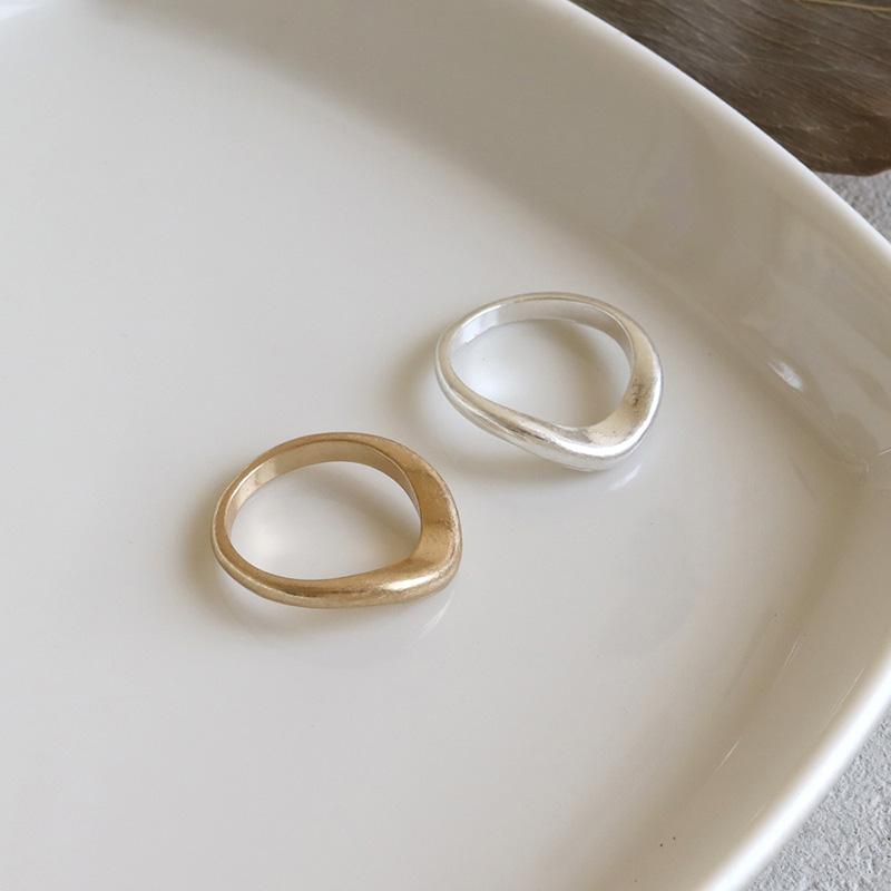 Jewel VOX 指輪 リング レディース 3点 リングセット メタル 大ぶり ご