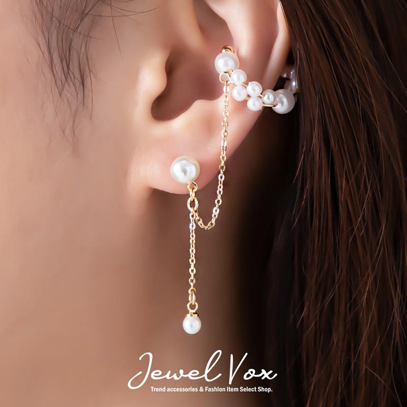 Jewel VOX ピアス イヤリング イヤーカフ 片耳用 レディース 金属