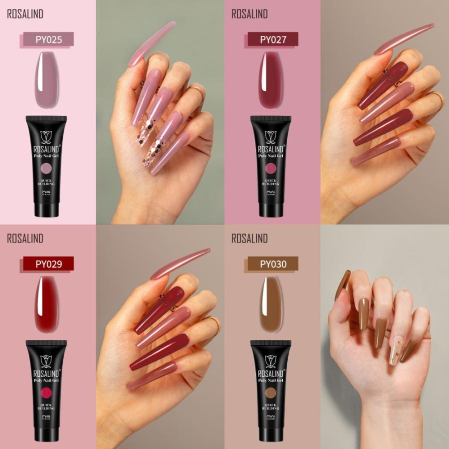 ROSALIND ］Newミニポリジェル ( 10ml ) ちょこっと長さ出し