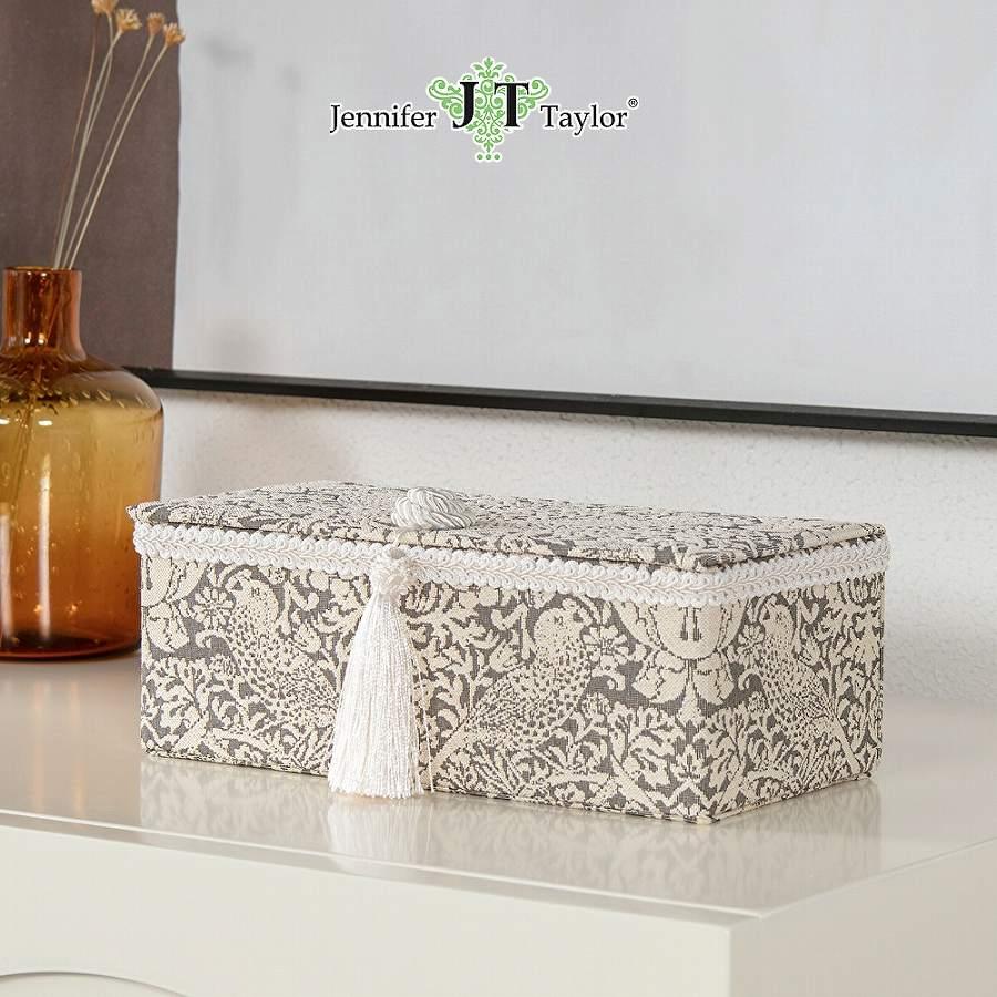 ジェニファーテイラー ジュエリーボックス いちご泥棒 グレー