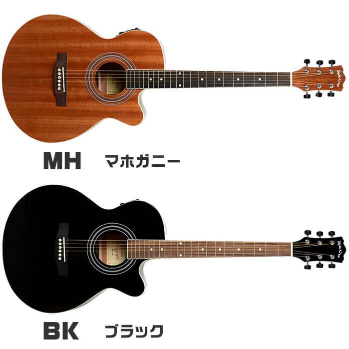 アコースティックギター 初心者セット エレアコ 6点 Sepia Crue アコギ