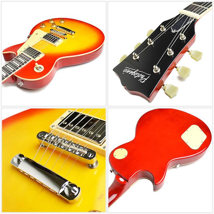 ARIA（アリア） エレキギター 初心者セット レスポール タイプ (16点