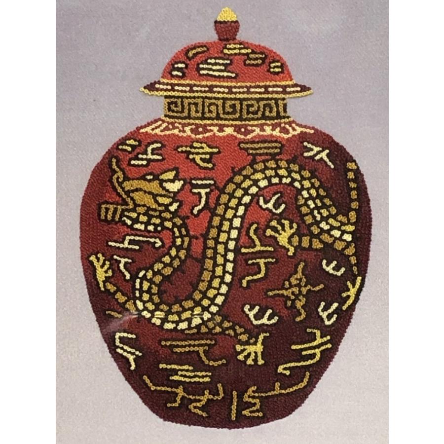 中国刺繍画 蘇州刺繍 花瓶立体刺繍 su101 : 実験工房 - 通販 - Yahoo