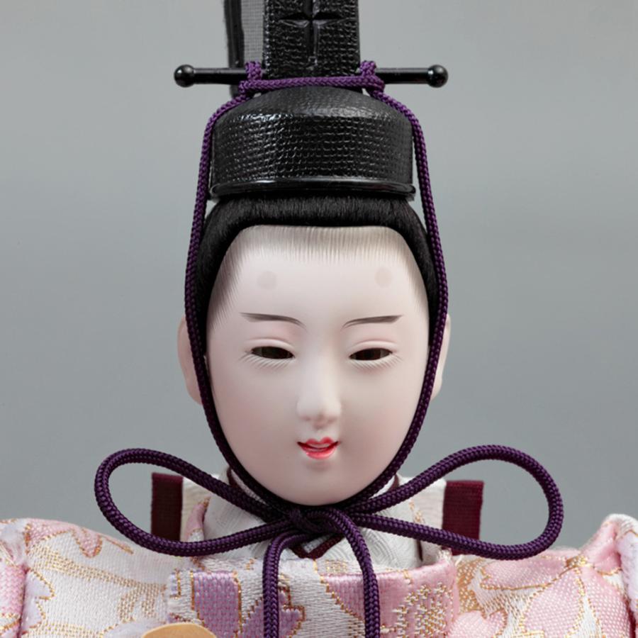 久月 雛人形 ひな人形 お祝い ケース飾り 親王飾り ケース入り ガラス