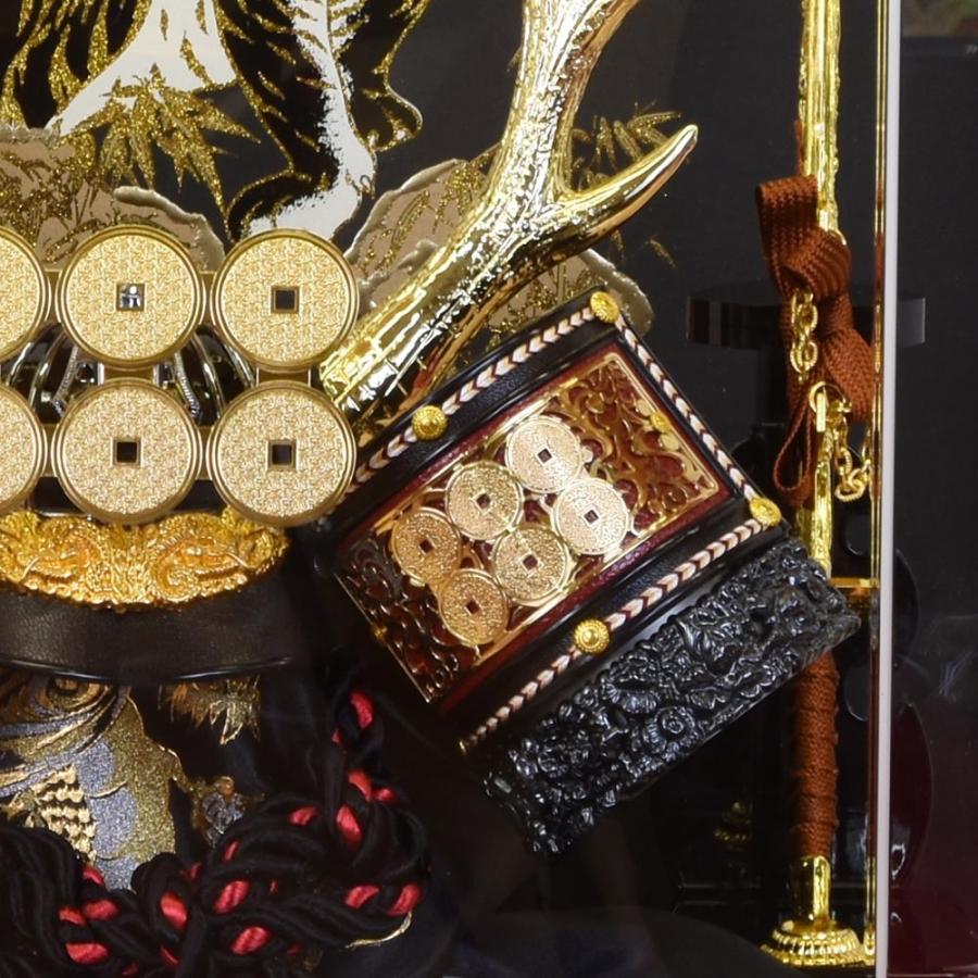 五月人形 コンパクト 兜 おしゃれ 虎 真田 ケース入り 5月人形 兜飾り