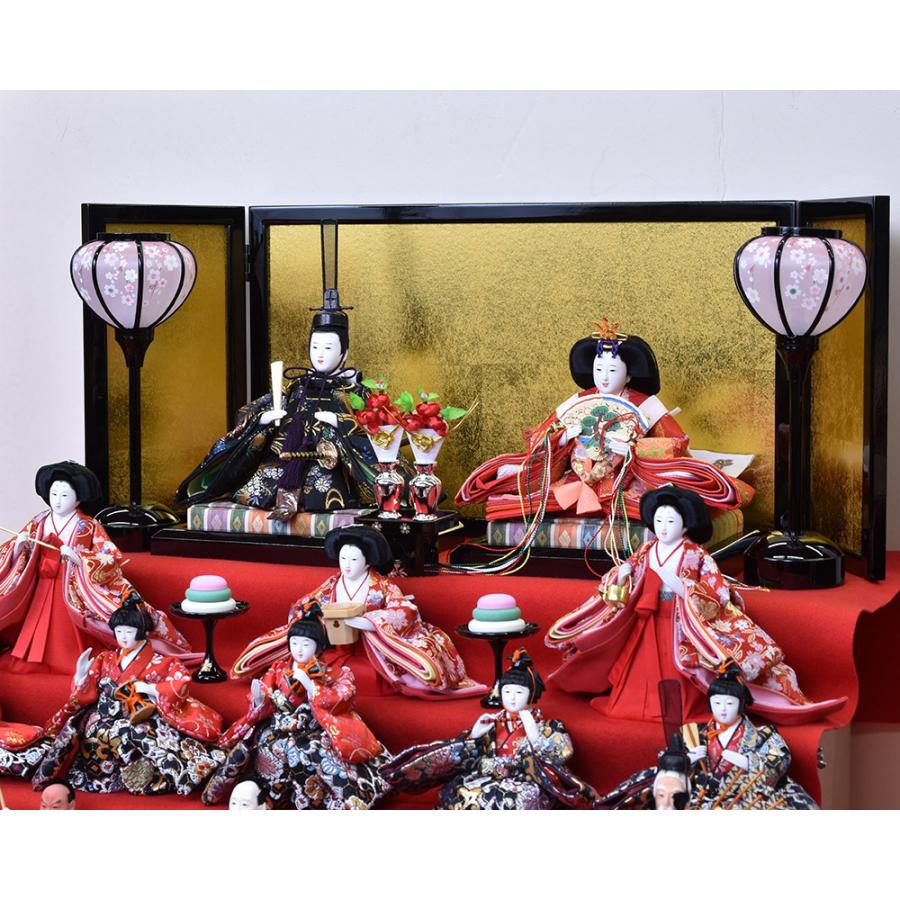 雛人形 五段飾り ひな人形 15人飾り ミニ段飾り 十五人5段飾り