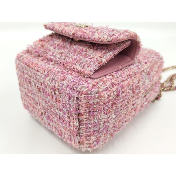 CHANEL（シャネル） ミニバックパック ツイード ピンク AP3753 : JJ