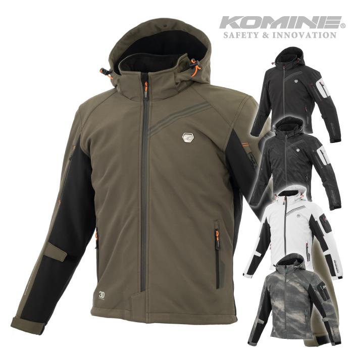 コミネ（Komine） ジャケット JK-5795 エニグマG2 ソフトシェルパーカ