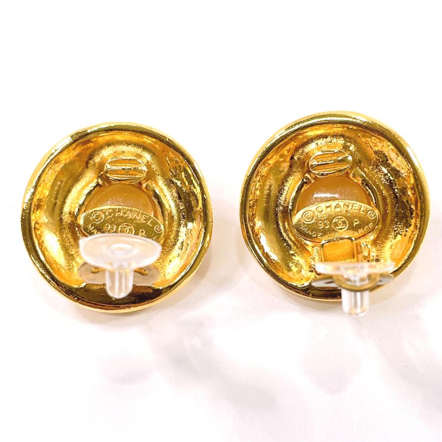 CHANEL（シャネル） イヤリング ココマーク GP/フェイクパール