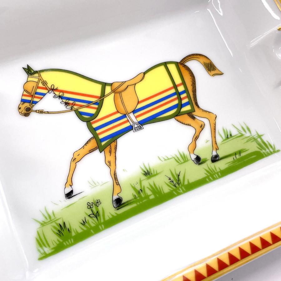 HERMES（エルメス） アッシュトレイ 灰皿 小物入れ 馬 ホース 陶器