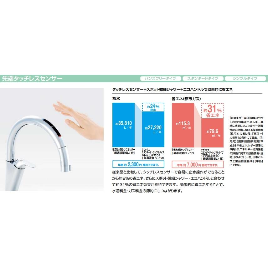 LIXIL（リクシル） 【SF-NAH471SY】LIXILキッチン用タッチレス水栓