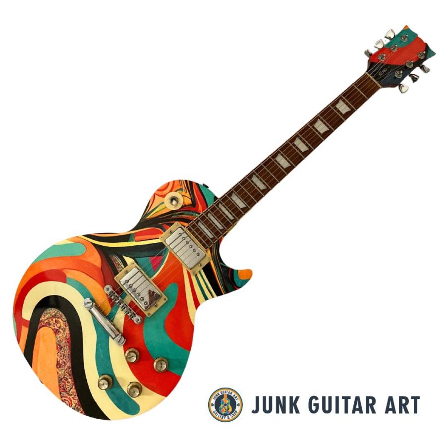 YAMAHA SL380 ジャンクギターアート JUNK GUITAR ART AIアート