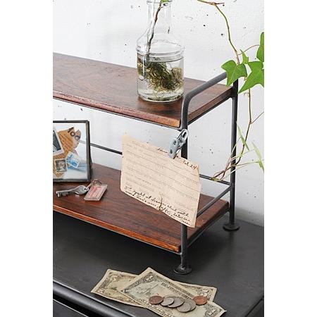 ラック 卓上 おしゃれ ディスプレイ 収納 棚 木製 レトロ アンティーク