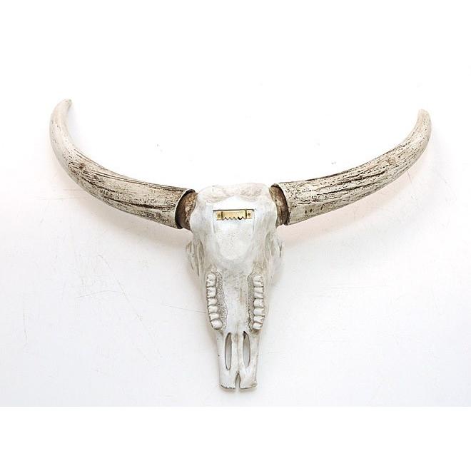 壁飾り 壁掛け オブジェ インテリア スカル バッファロー 水牛 レトロ