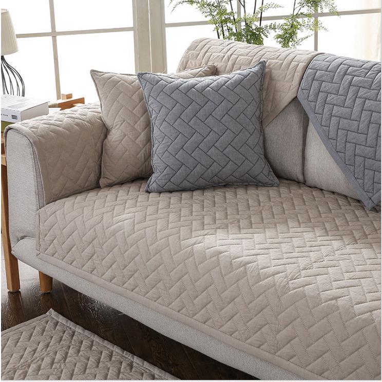 ソファーカバー 綿 犬猫対策 マルチカバー おしゃれ 滑り止め 肘付き
