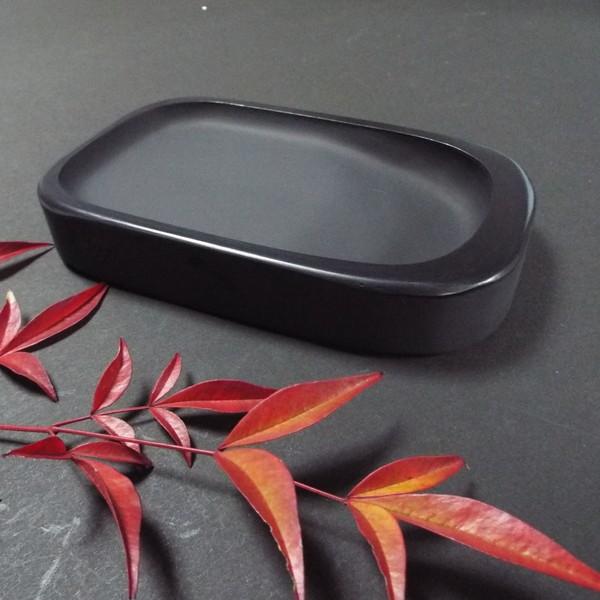 書道硯 天然型 四五平｜書道 書道用品 すずり 天然石 定価￥5500