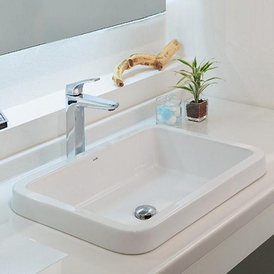 カクダイ（KAKUDAI） 493-169 Luju 角型洗面器 : 住宅設備販売ドット