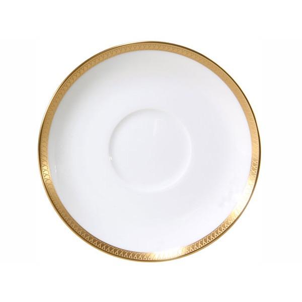 ノリタケ 国内最高級洋食器メーカー 大倉陶園 片葉金蝕 ティー