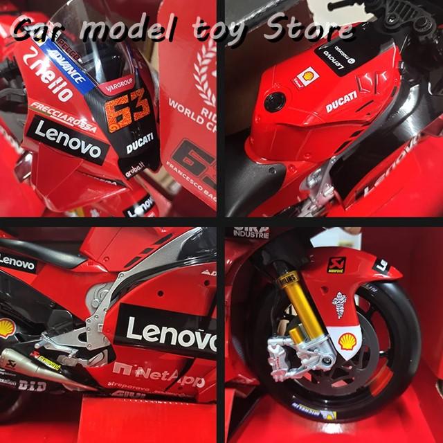 並行輸入品】ドゥカティ MAISTO 1/6 DESMOSEDICI GP #63 バイクモデル