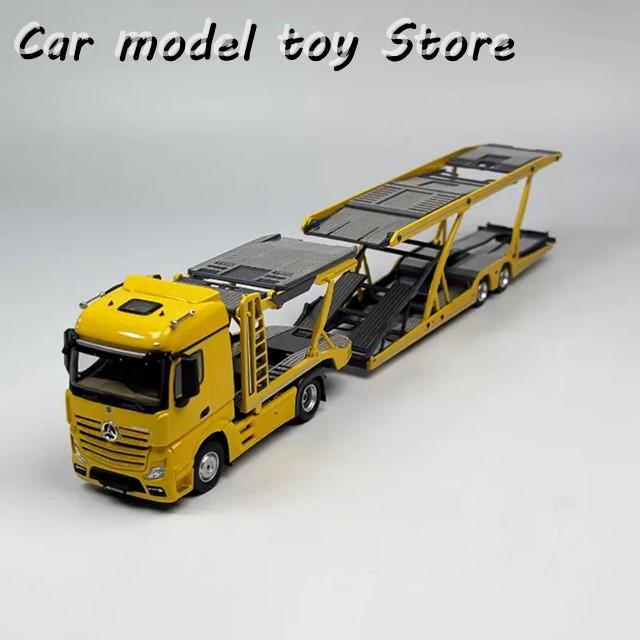並行輸入品】ベンツ ダイキャスト 1:64スケール アクトロス トレーラー