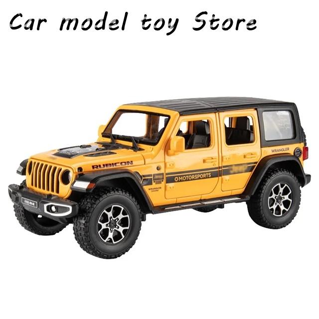 並行輸入品】ジープ 1:22 ラングラー ルビコン 合金ダイキャスト