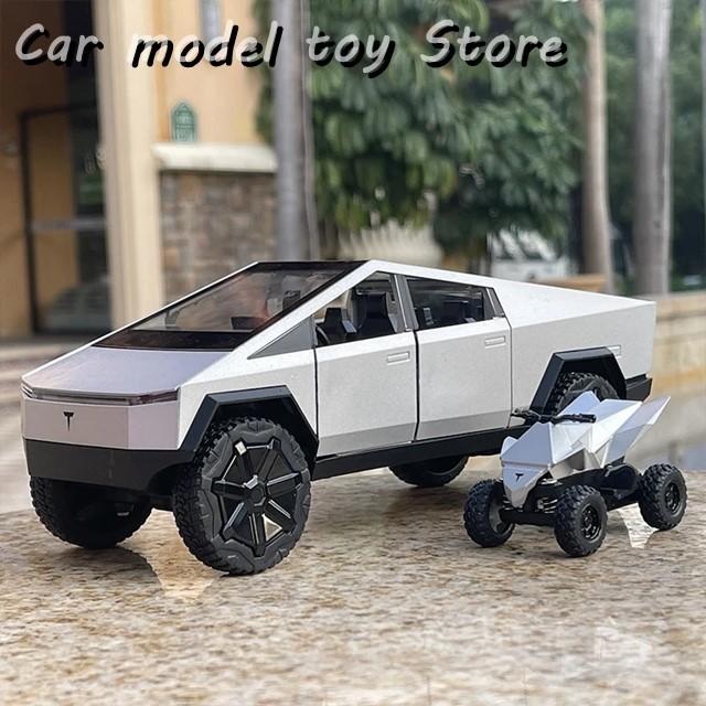 並行輸入品】テスラ 1/24サイバートラックピックアップ合金カーモデル
