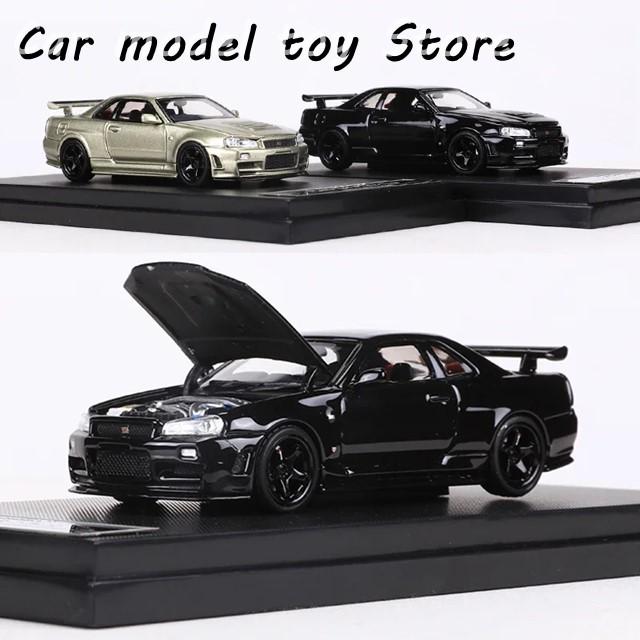 並行輸入品】 MOTORHELIX 1:64 NISMO R34 Z-TUNE 合金モデルカー : Car