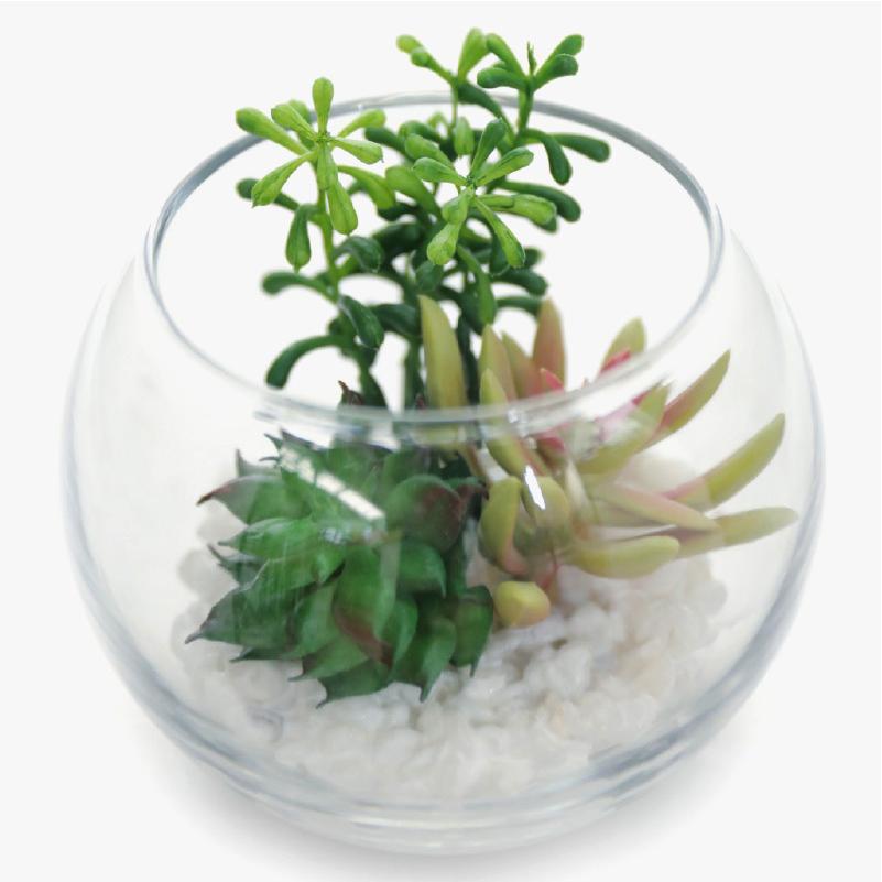 神戸花物語 フェイクグリーン 観葉植物 人工観葉 卓上 ミニ 小さい