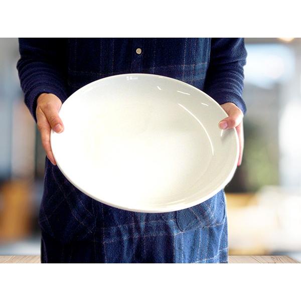 超特大皿 32.7cm アウトレット 日本製 美濃焼 陶器 食器 洋食器 白磁