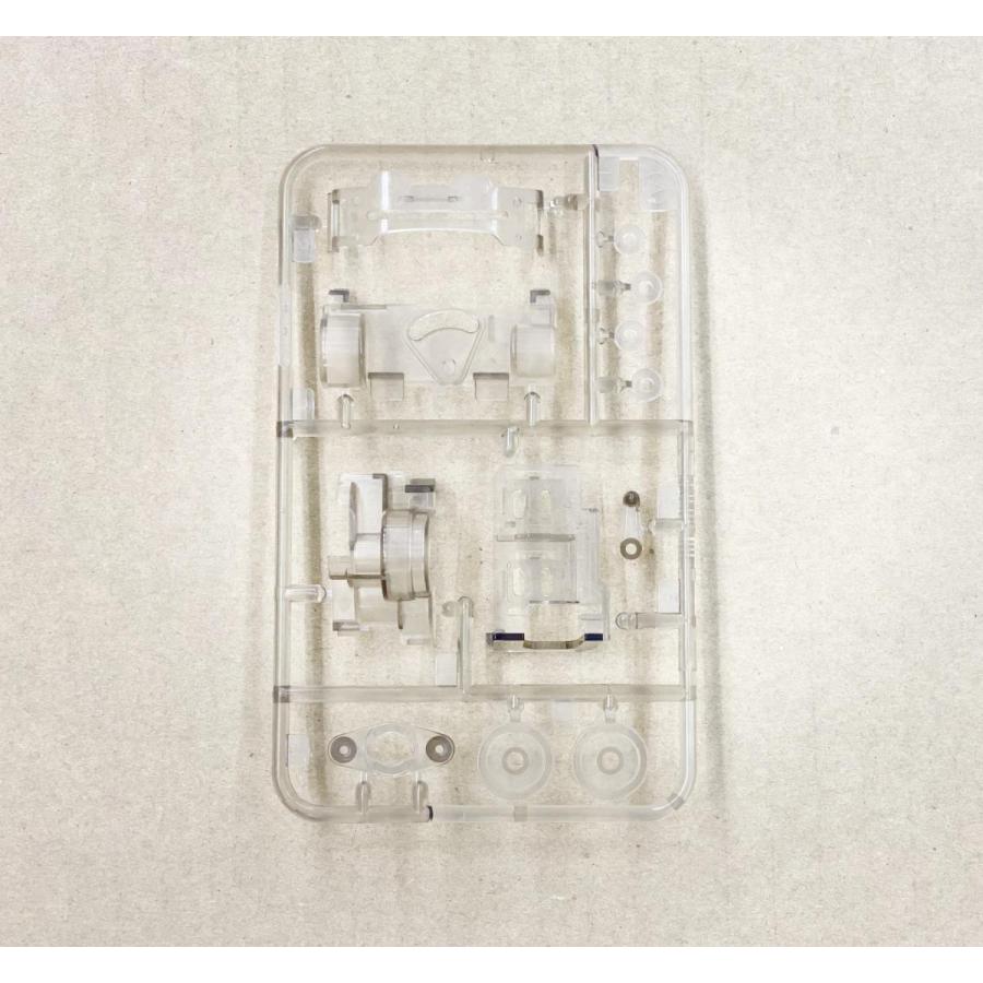 ミニ四駆 VSシャーシ用Aパーツ クリアブラック スモーク VZシャーシ